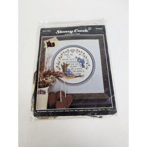 Stoney Creek Collection Wings Gifts to Our Children Cross Stitch Kit 6" BLUEBIRD